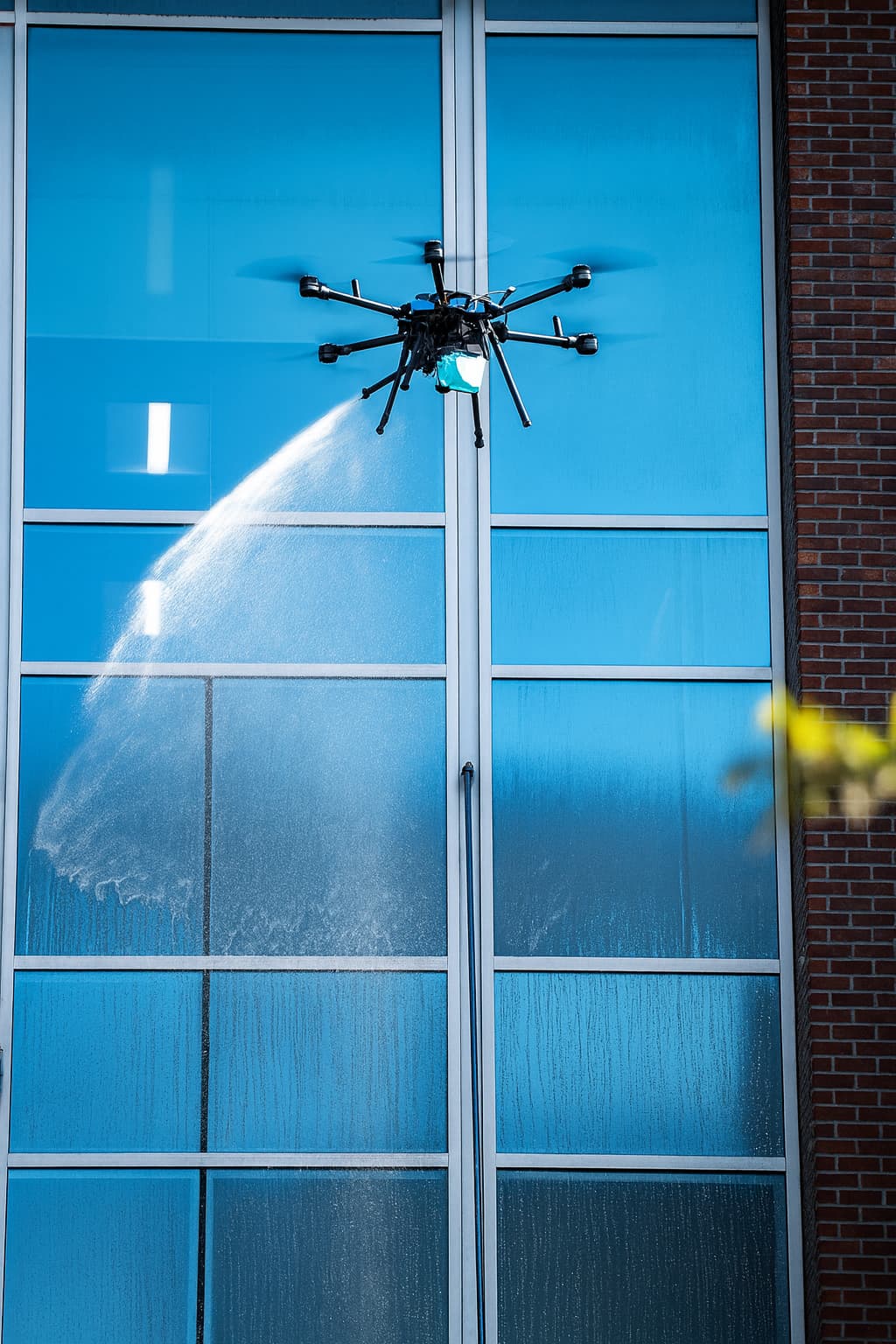 High-Rise Window Washing